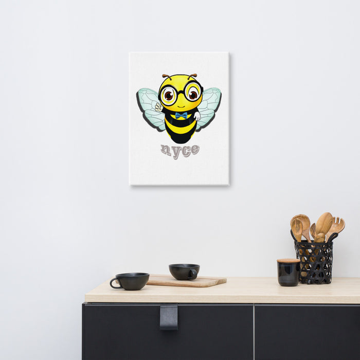 Cute BEE NYCE Canvas