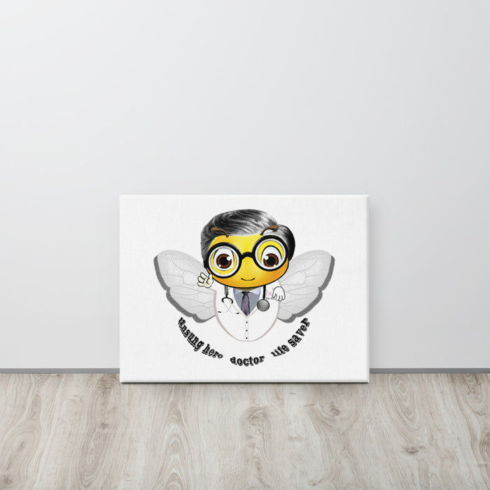 Cute DOCTOR / MEDICO BEE Canvas