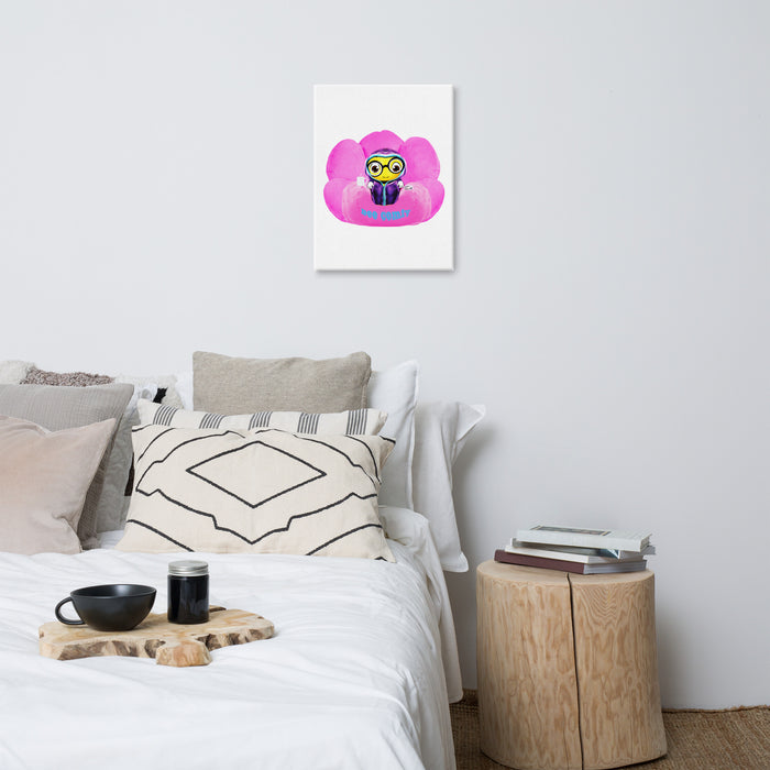 Cute BEE C0MFIE Canvas