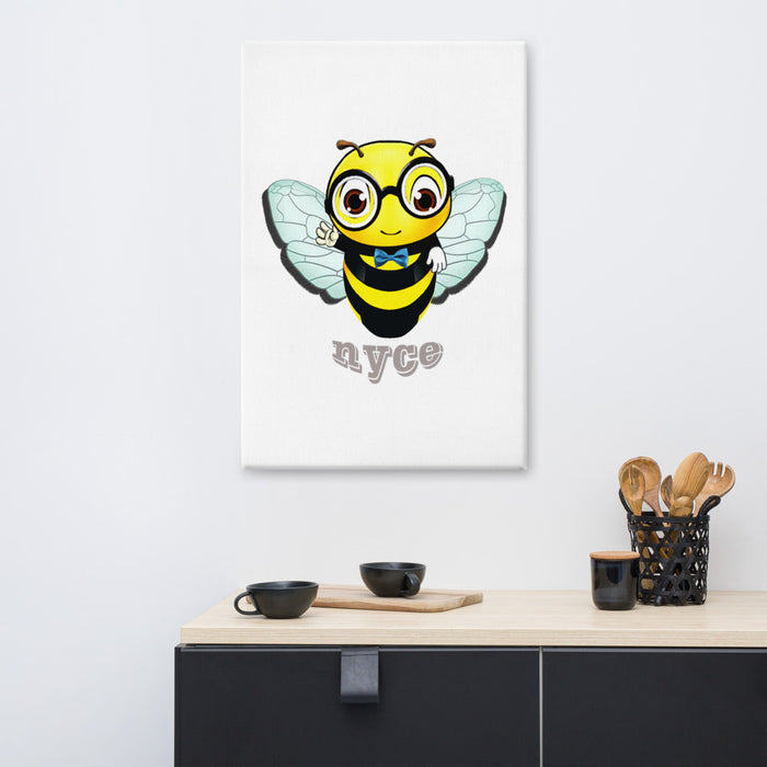 Cute BEE NYCE Canvas