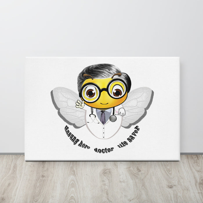 Cute DOCTOR / MEDICO BEE Canvas