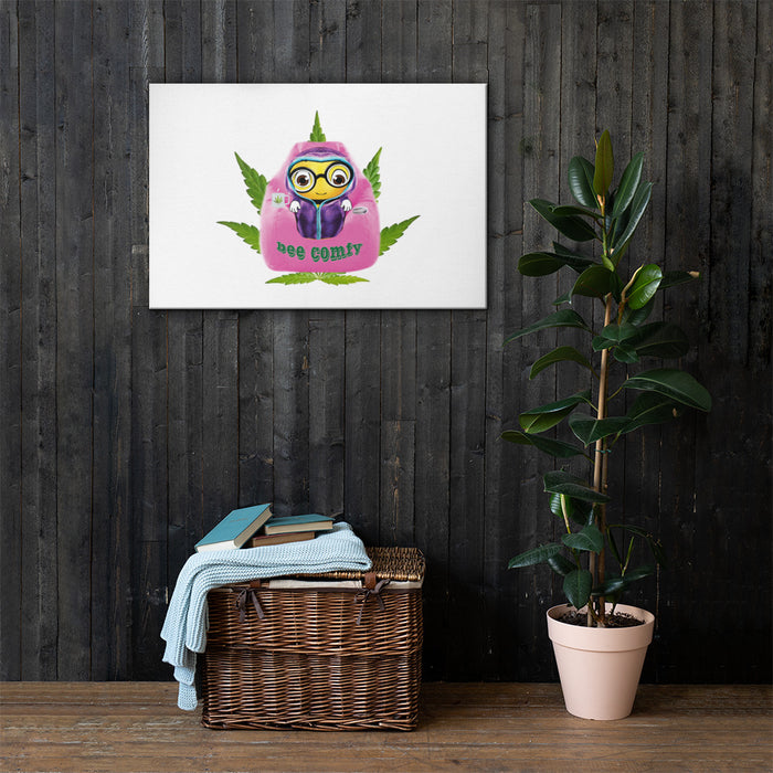 Cute BEE COMFY INDICA Canvas