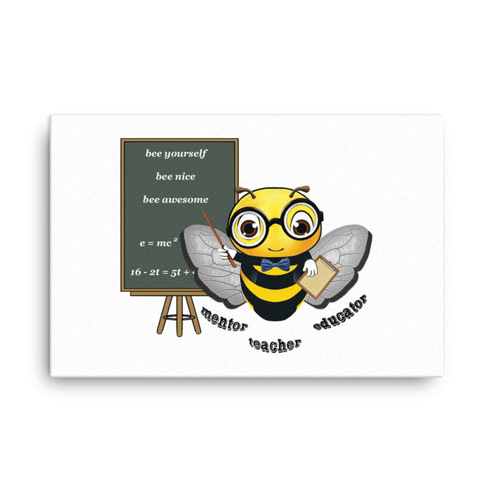 Cute GURU / TEACHER BEE Canvas