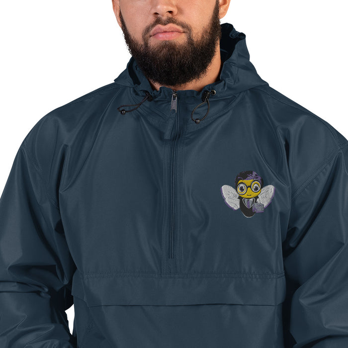 Cute LAWYER / ATTORNEY BEE Embroidered Champion Packable Jacket