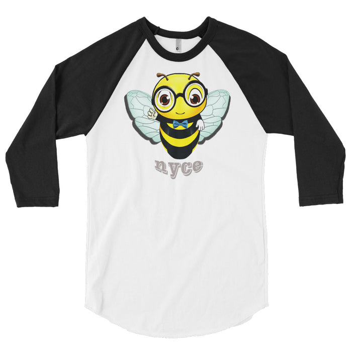 Cute BEE NYCE 3/4 sleeve raglan shirt