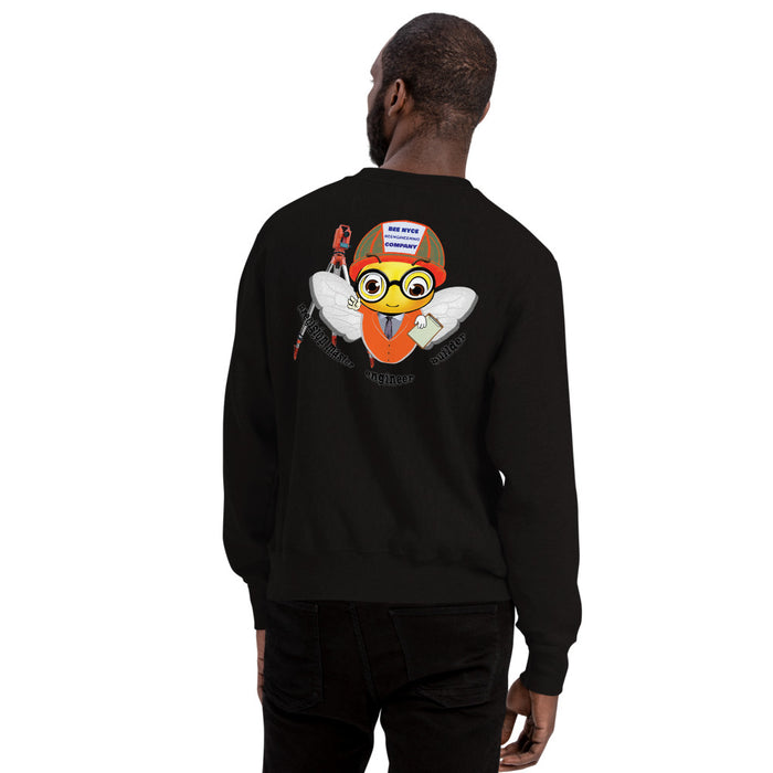 Cute ENGINEER / INGENIERO BEE Champion Sweatshirt