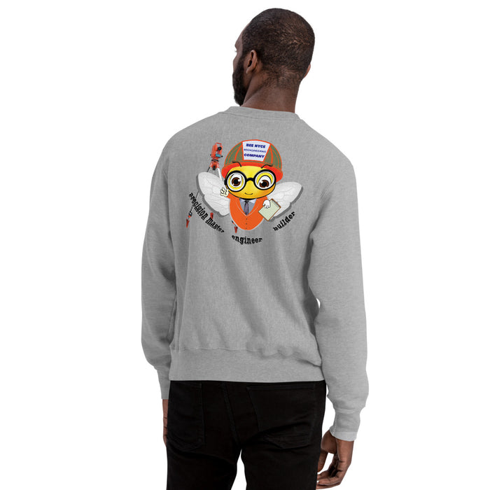 Cute ENGINEER / INGENIERO BEE Champion Sweatshirt