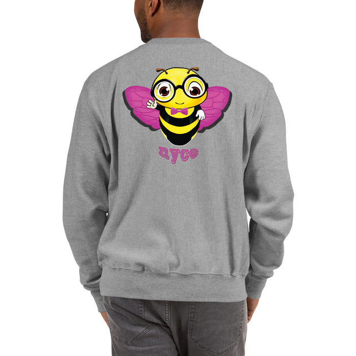 Cute pink BEE NYCE Champion Sweatshirt