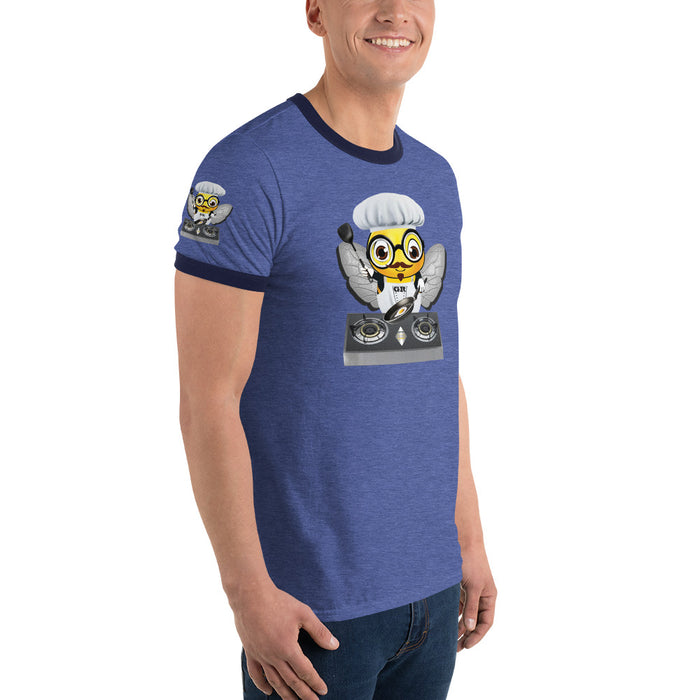 Cute CHEF BEE Ringer T-Shirt