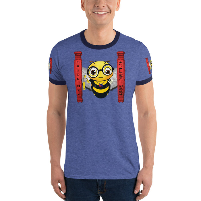 Cute BRUCE BEE Ringer T-Shirt