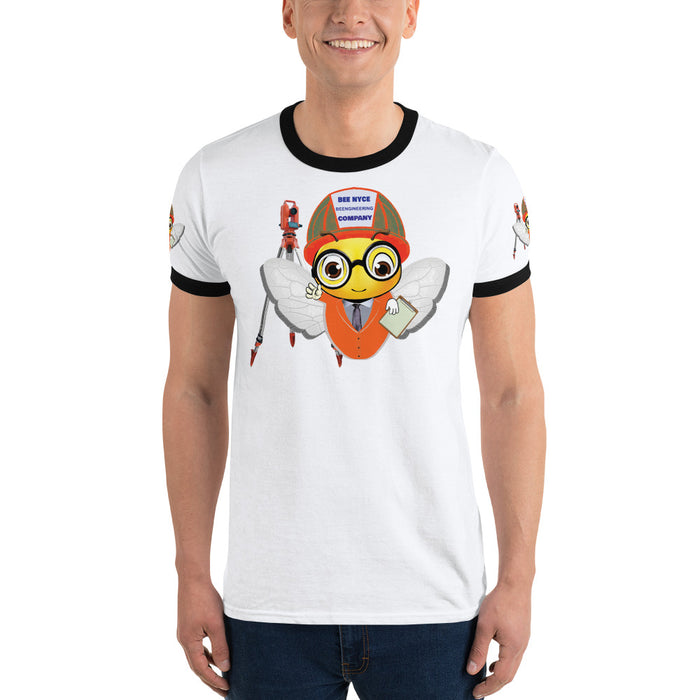 Cute ENGINEER / INGENIERO BEE Ringer T-Shirt