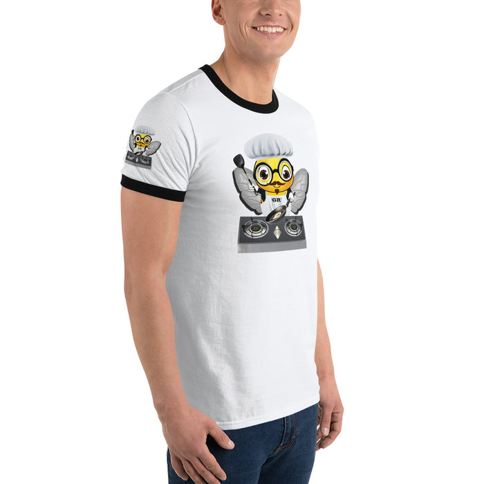 Cute CHEF BEE Ringer T-Shirt