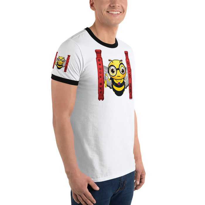 Cute BRUCE BEE Ringer T-Shirt