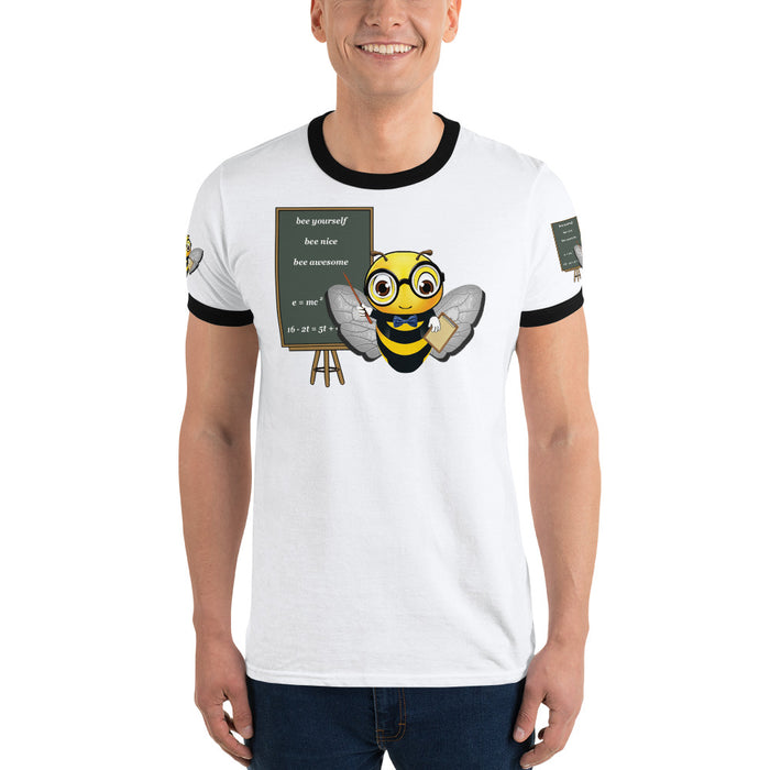 Cute GURU / TEACHER BEE Ringer T-Shirt