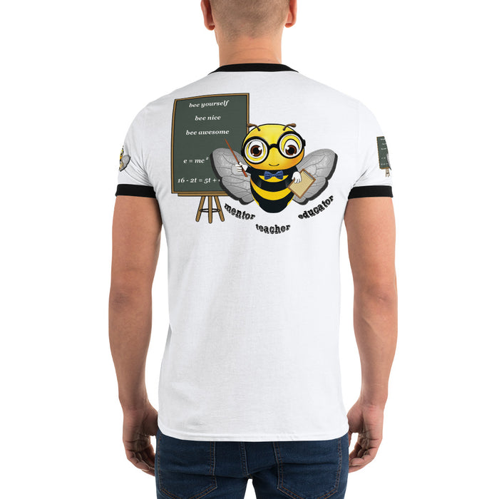 Cute GURU / TEACHER BEE Ringer T-Shirt