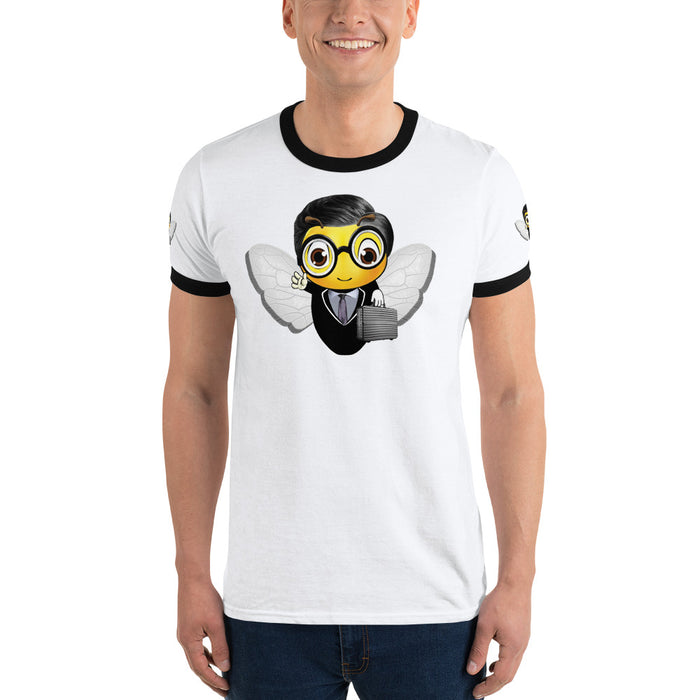 Cute LAWYER / ATTORNEY BEE Ringer T-Shirt