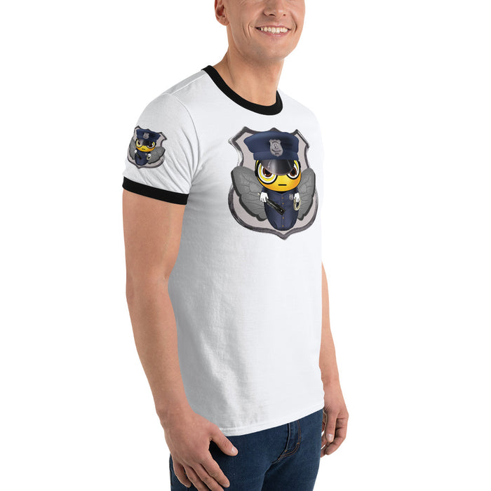 Cute COP / POLICE BEE Ringer T-Shirt