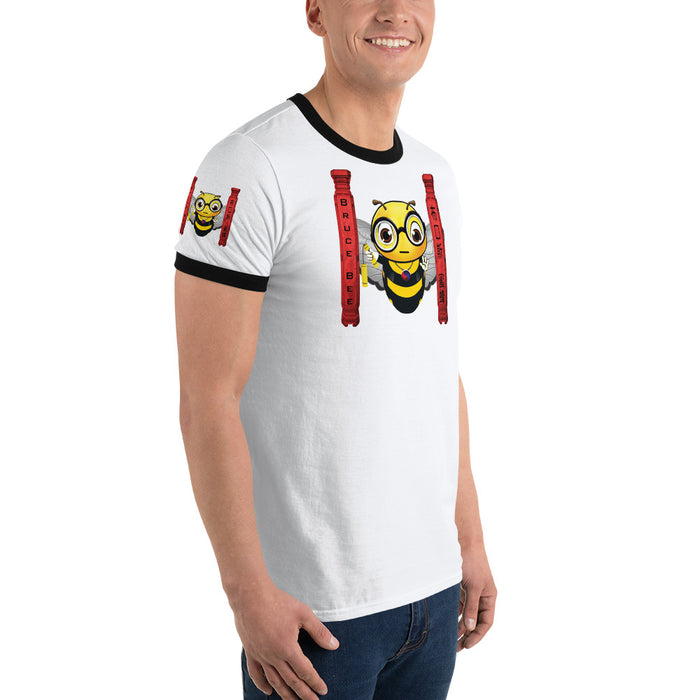 Cute BRUCE BEE Ringer T-Shirt