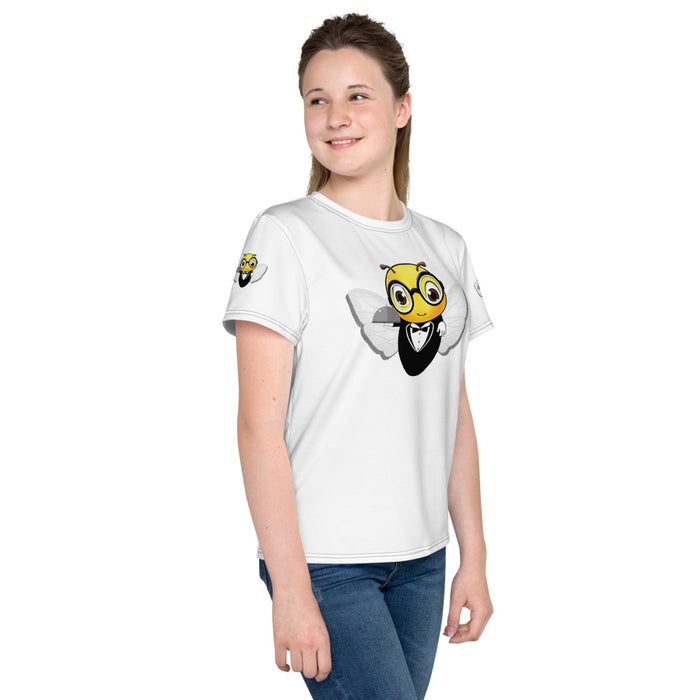 Girl Bee Collection Cute WAITER / SERVER BEE Youth T-Shirt