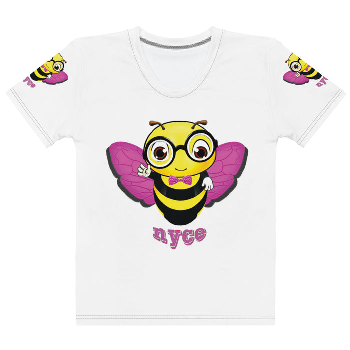 Cute pink BEE NYCE Women's T-shirt