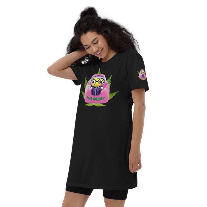 Cute BEE COMFY INDICA Organic cotton t-shirt dress