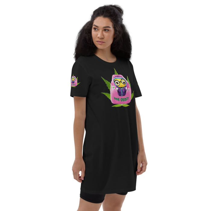 Cute BEE COMFY INDICA Organic cotton t-shirt dress