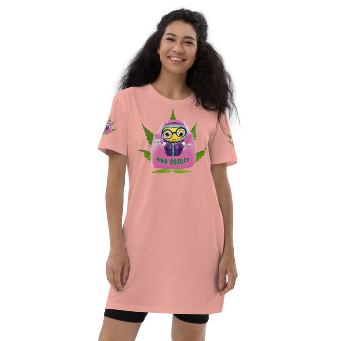 Cute BEE COMFY INDICA Organic cotton t-shirt dress