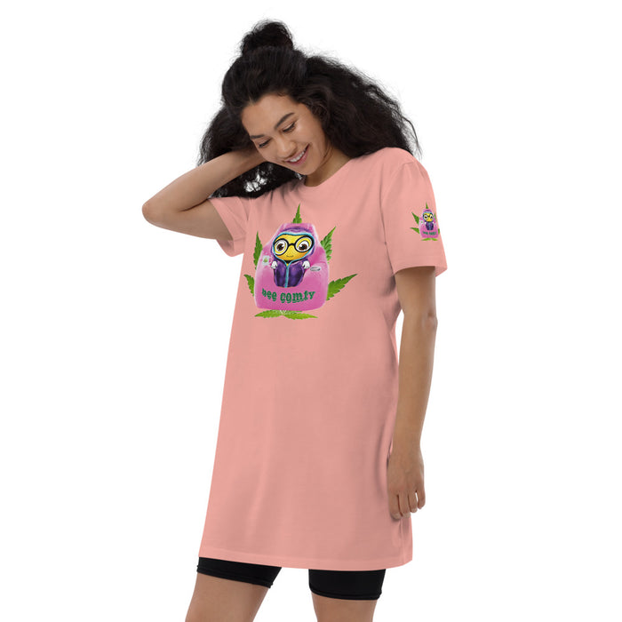 Cute BEE COMFY INDICA Organic cotton t-shirt dress