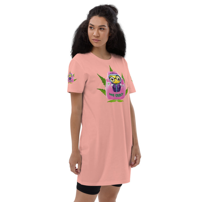 Cute BEE COMFY INDICA Organic cotton t-shirt dress