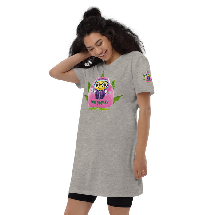 Cute BEE COMFY INDICA Organic cotton t-shirt dress