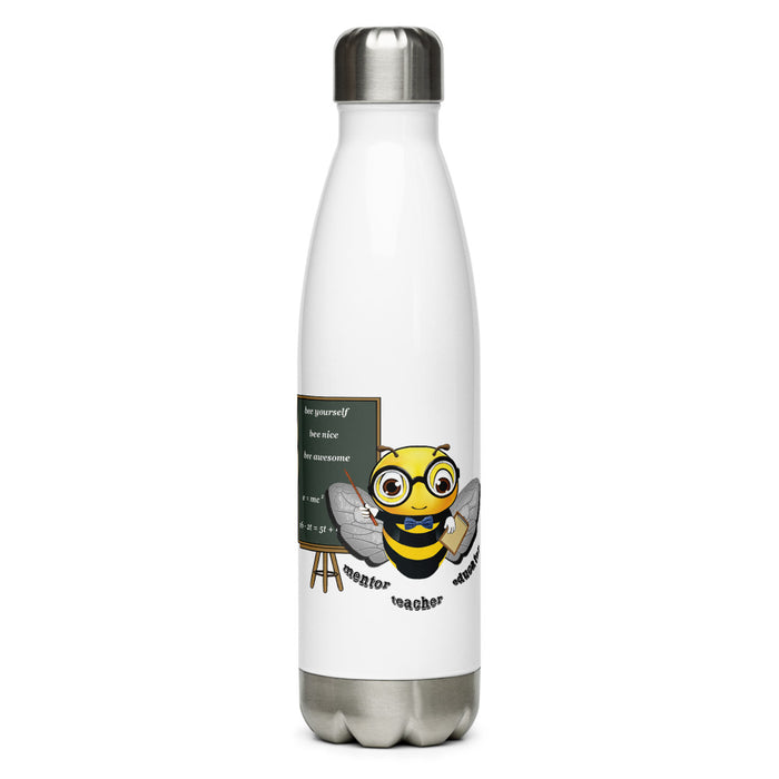 Cute GURU  / TEACHER BEE Stainless Steel Water Bottle