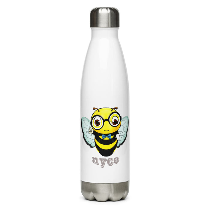 Cute BEE NYCE Stainless Steel Water Bottle