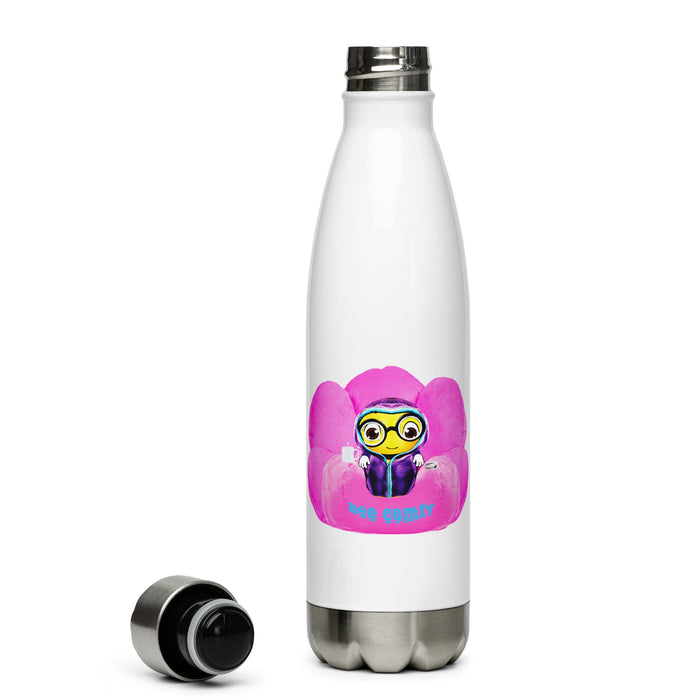 Cute BEE C0MFIE Stainless Steel Water Bottle