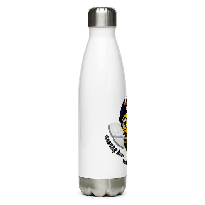 Cute FIREFIGHTER BEE Stainless Steel Water Bottle