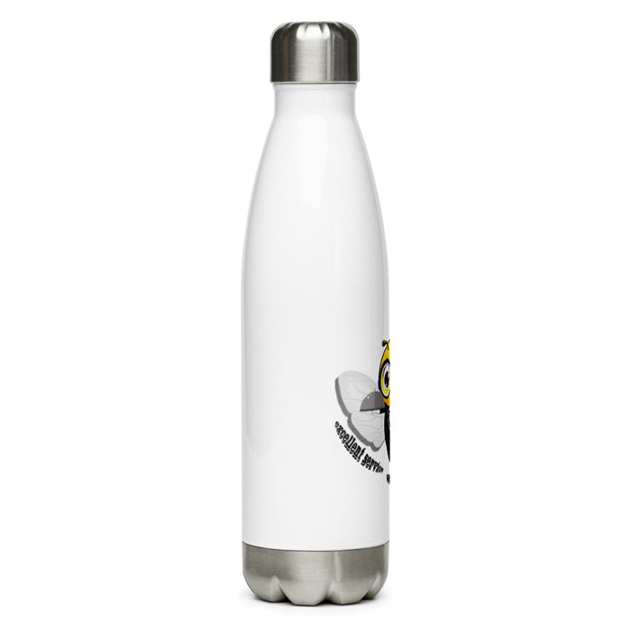 Cute WAITER / SERVER BEE Stainless Steel Water Bottle