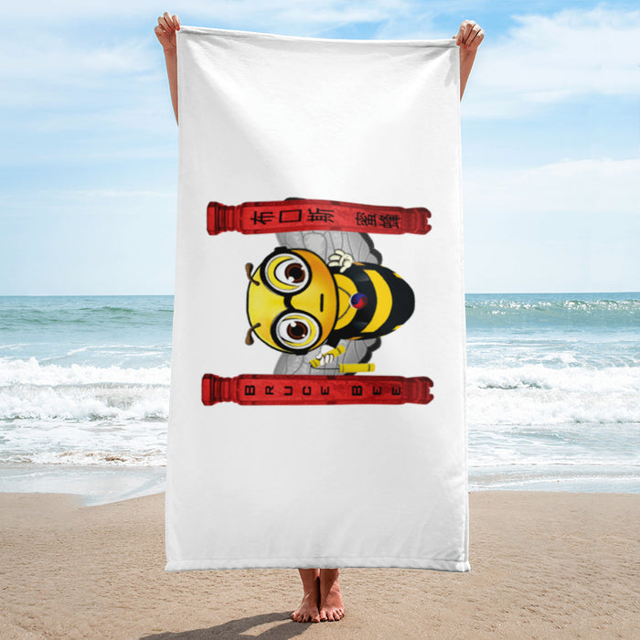 Cute BRUCE BEE Towel