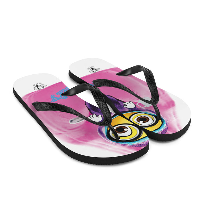 Cute BEE C0MFIE Men's Flip-Flops