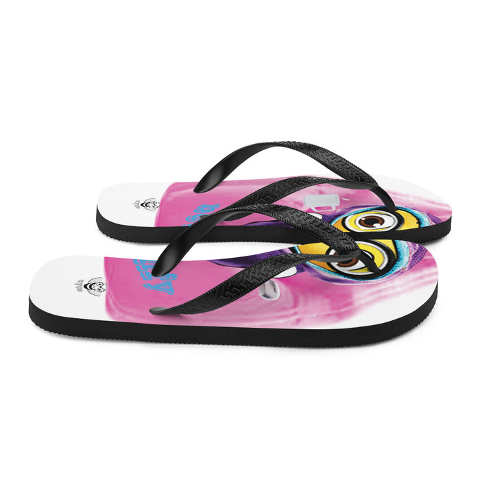 Cute BEE C0MFIE Men's Flip-Flops