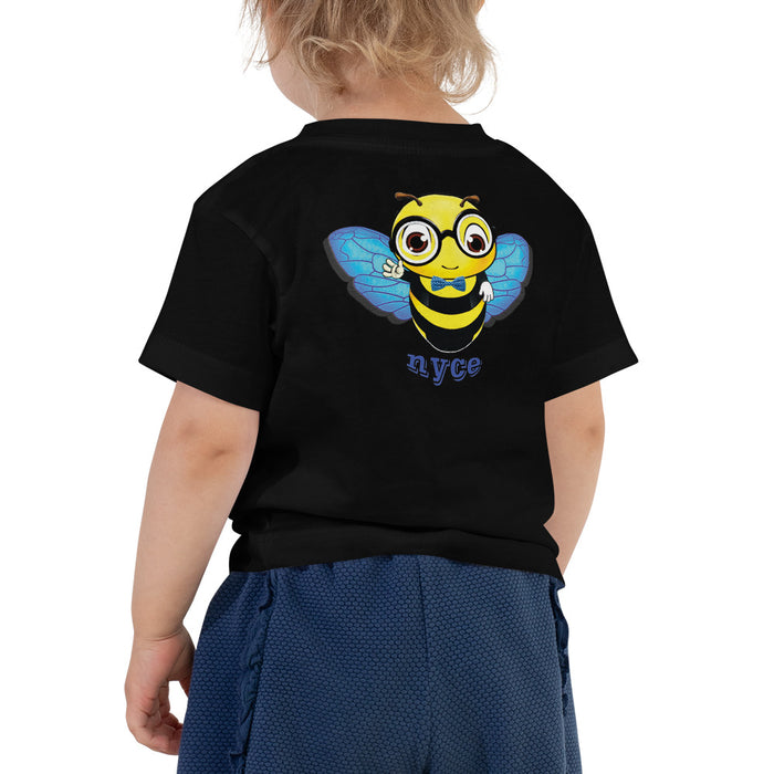 BOY BEE Collection Cute blue BEE NYCE Toddler Short Sleeve Tee