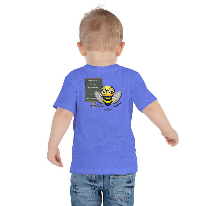 Boy Bee Collection Cute GURU / TEACHER BEE Toddler Short Sleeve Tee