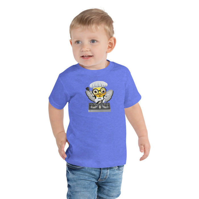 BOY BEE Collection Cute CHEF BEE Toddler Short Sleeve Tee