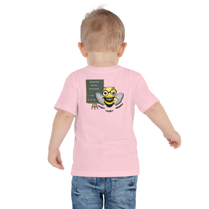 Boy Bee Collection Cute GURU / TEACHER BEE Toddler Short Sleeve Tee