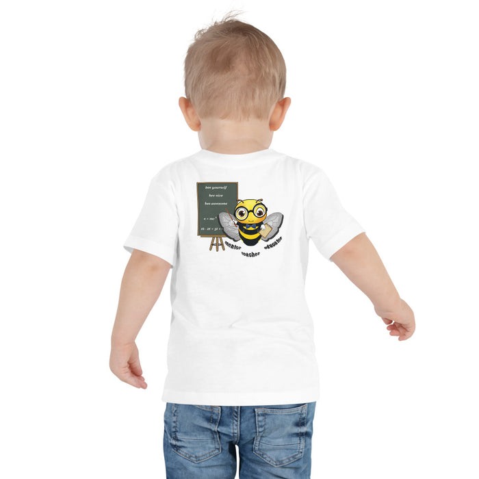 Boy Bee Collection Cute GURU / TEACHER BEE Toddler Short Sleeve Tee