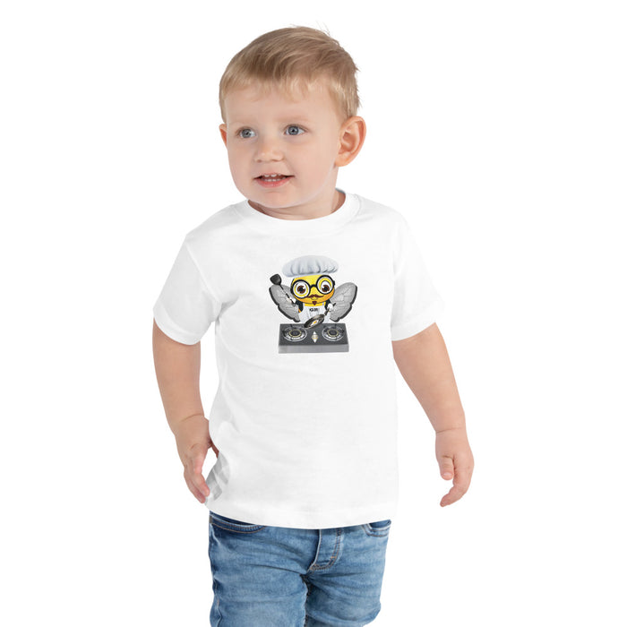 BOY BEE Collection Cute CHEF BEE Toddler Short Sleeve Tee