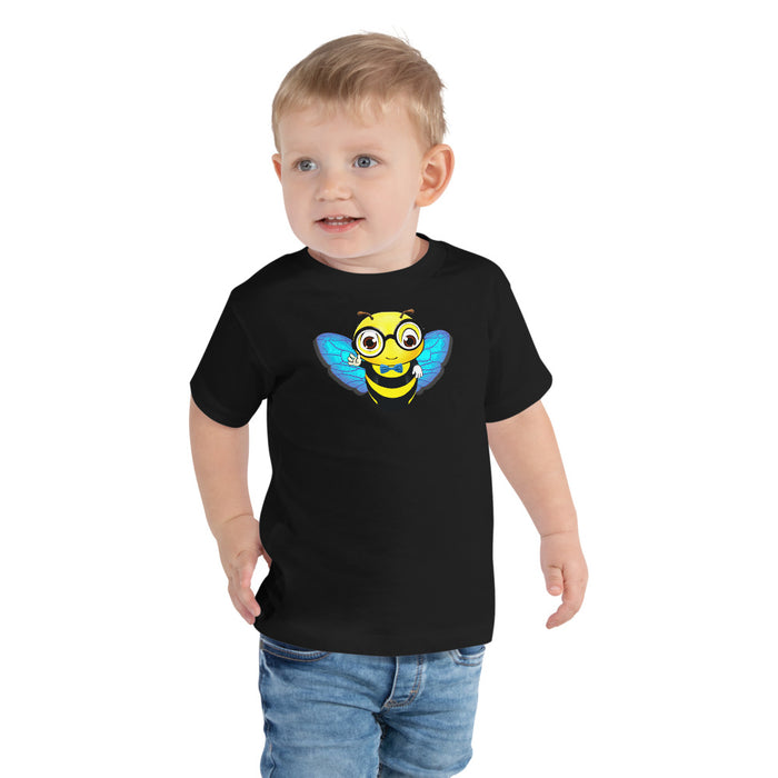 BOY BEE Collection Cute blue BEE NYCE Toddler Short Sleeve Tee