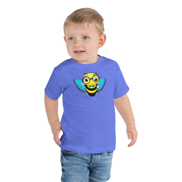 BOY BEE Collection Cute blue BEE NYCE Toddler Short Sleeve Tee