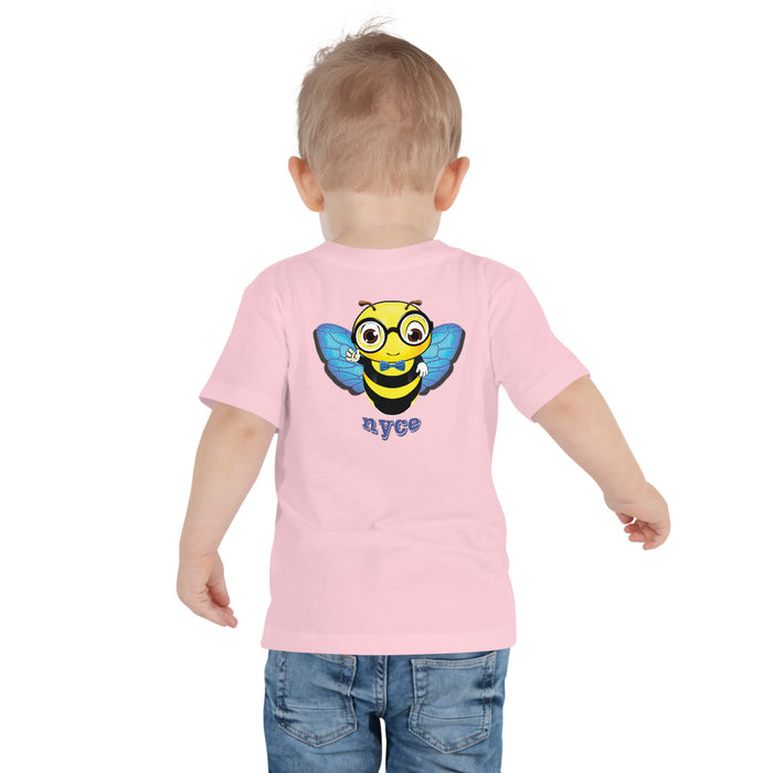 BOY BEE Collection Cute blue BEE NYCE Toddler Short Sleeve Tee