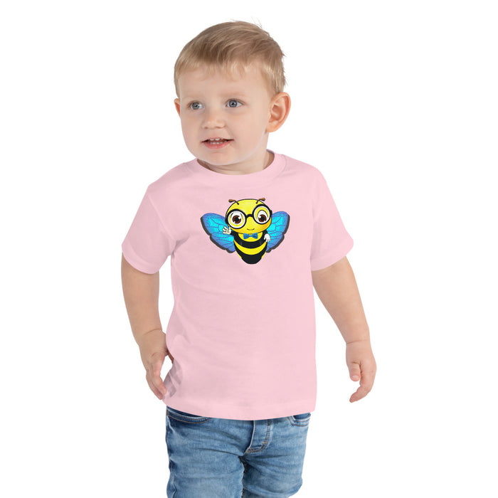 BOY BEE Collection Cute blue BEE NYCE Toddler Short Sleeve Tee