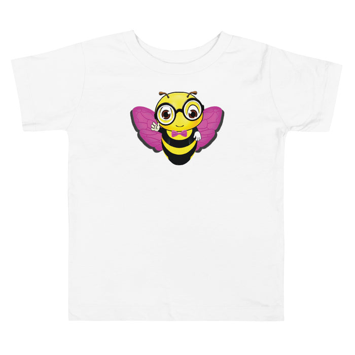 Girl Bee Collection Cute Pink BEE NYCE Toddler Short Sleeve Tee