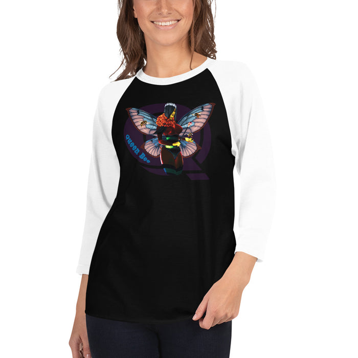 QUEEN BEE 3/4 sleeve raglan shirt